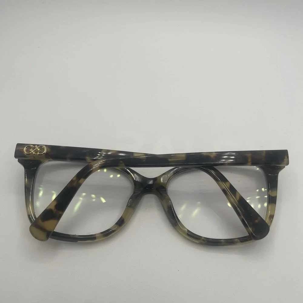 COLE HAAN CH5013 319 Olive Tortoise Womens Eyeglasses Frames 54-16-135mm #205